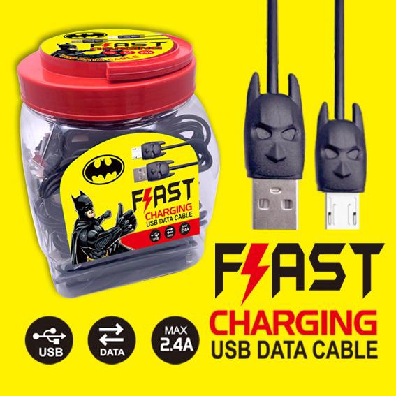 KABEL DATA BATMAN SUPPORT FAST CHARGING